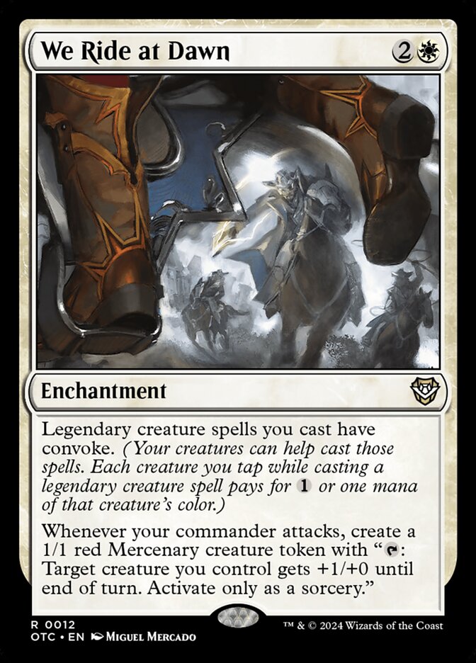 We Ride at Dawn (12) - Outlaws of Thunder Junction Commander (OTC)