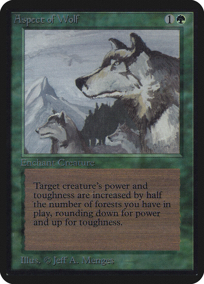 Aspect of Wolf (184) - Limited Edition Alpha (LEA)