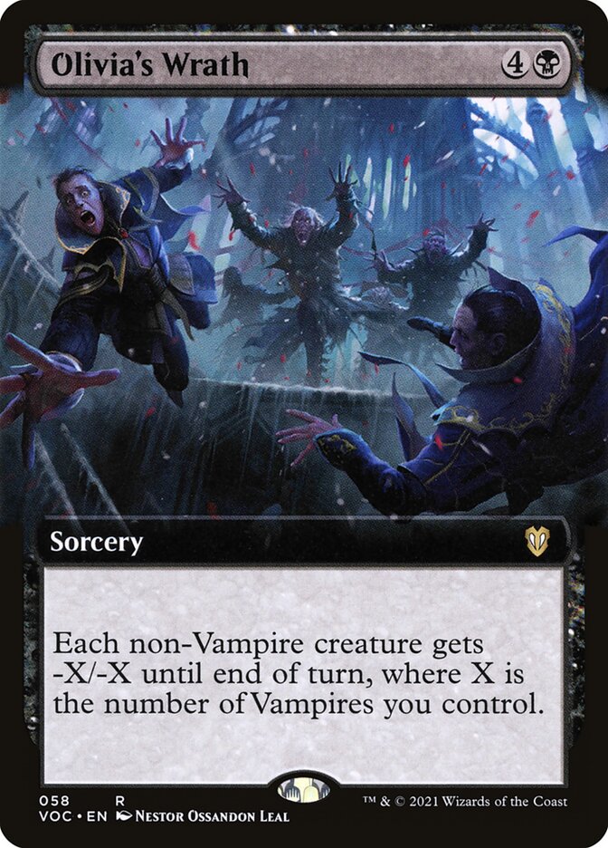 Olivia's Wrath (58) - Crimson Vow Commander (VOC)