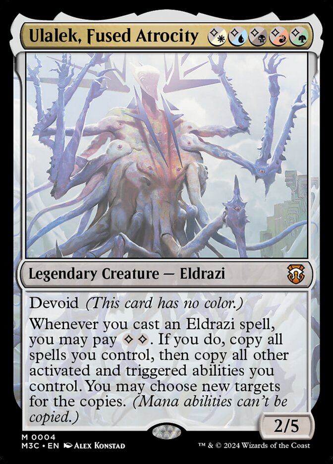 Ulalek, Fused Atrocity (4) - Modern Horizons 3 Commander (M3C)