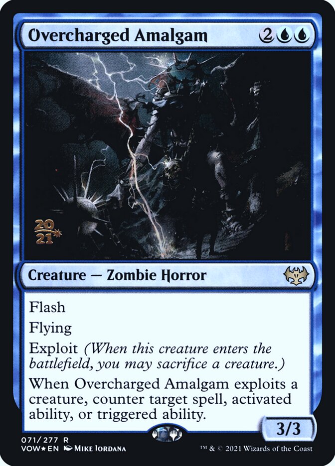 Overcharged Amalgam (71s) - Innistrad: Crimson Vow Promos (PVOW)