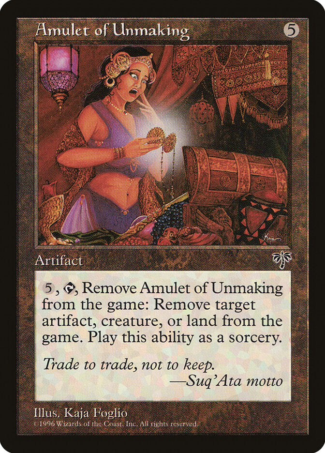 Amulet of Unmaking (293) - Mirage (MIR)