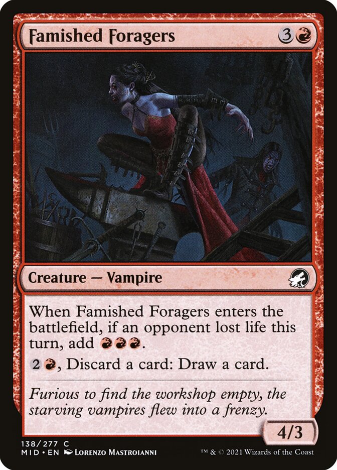 Famished Foragers (138) - Innistrad: Midnight Hunt (MID)