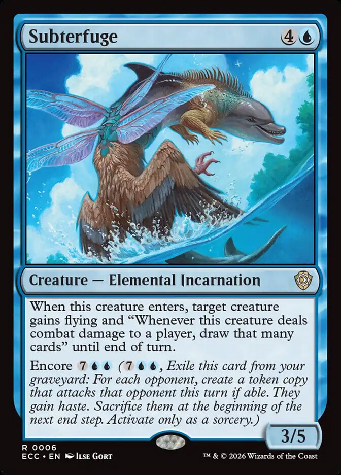 Subterfuge (6) - Lorwyn Eclipsed Commander (ECC)