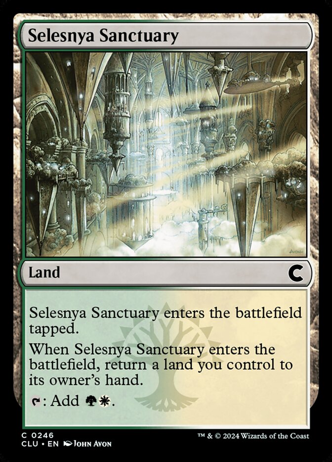 Selesnya Sanctuary (246) - Ravnica: Clue Edition (CLU)