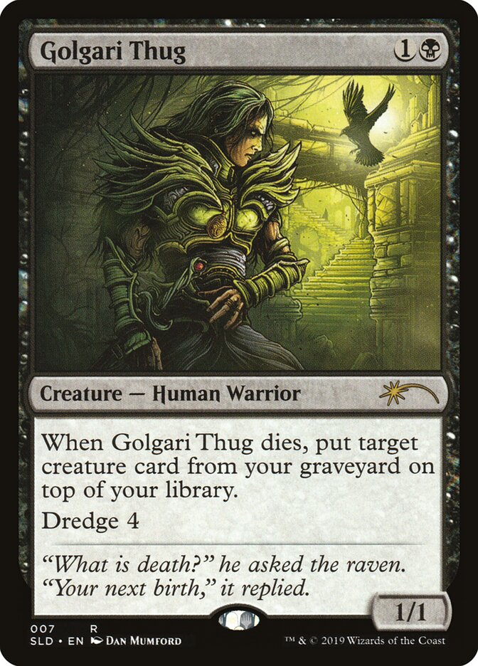 Golgari Thug (7) - Secret Lair Drop (SLD)