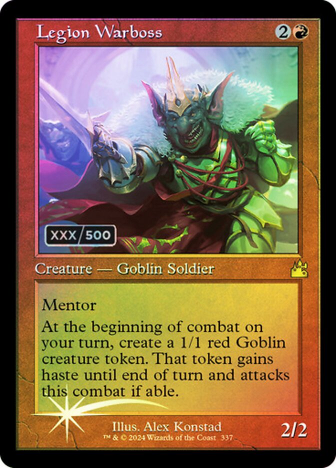 Legion Warboss (337z) - Ravnica Remastered (RVR)