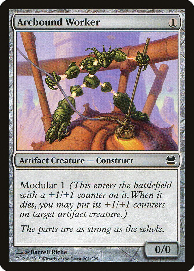 Arcbound Worker (201) - Modern Masters (MMA)