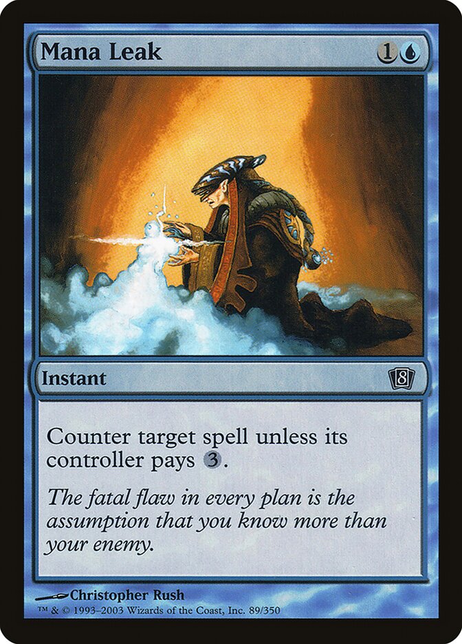 Mana Leak (89) - Eighth Edition (8ED)