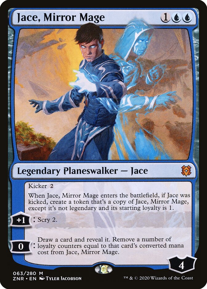 Jace, Mirror Mage (63) - Zendikar Rising (ZNR)