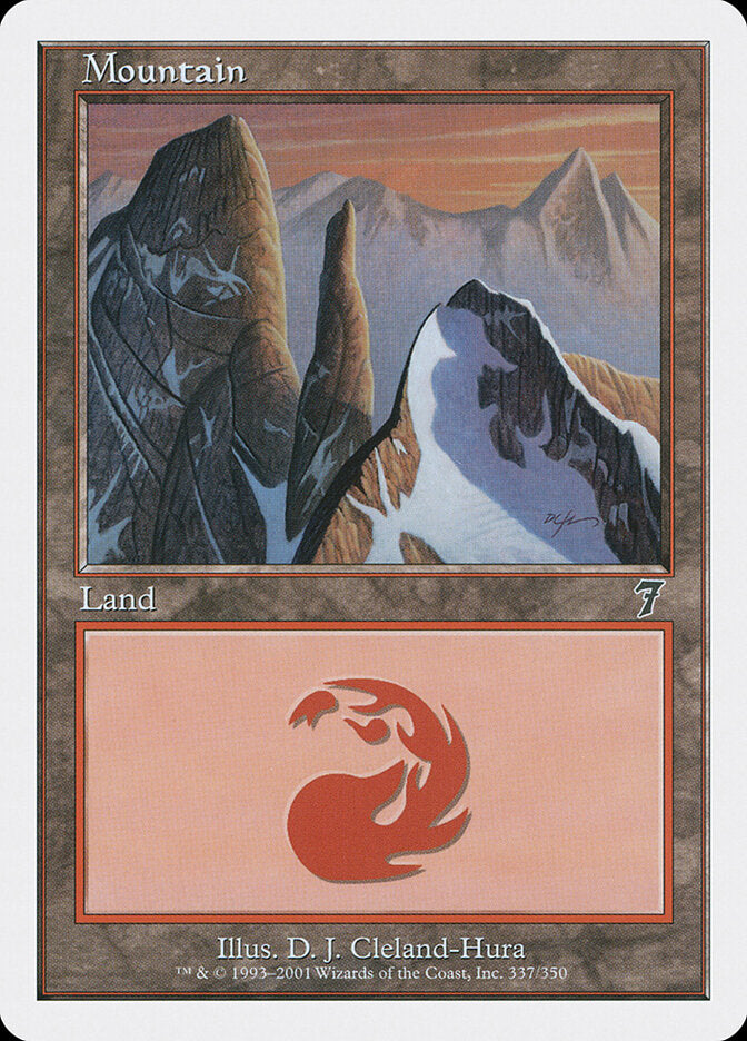 Mountain (337) - Seventh Edition (7ED)