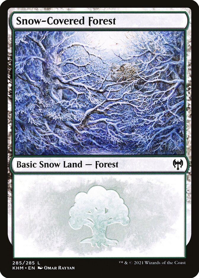 Snow-Covered Forest (285) - Kaldheim (KHM)
