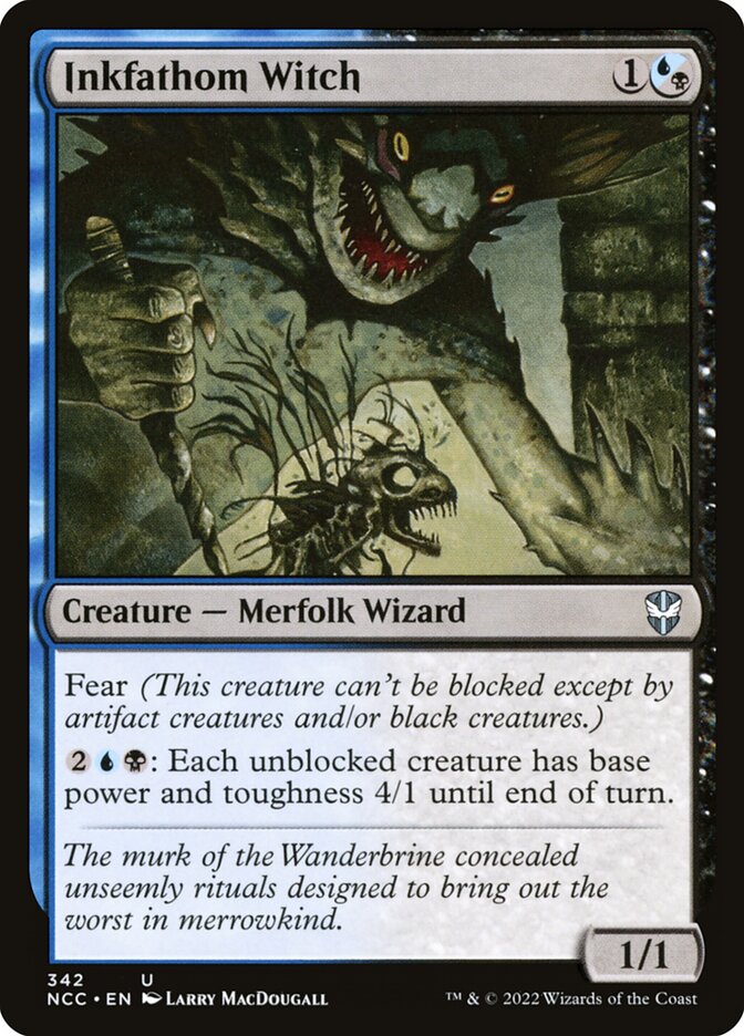 Inkfathom Witch (342) - New Capenna Commander (NCC)