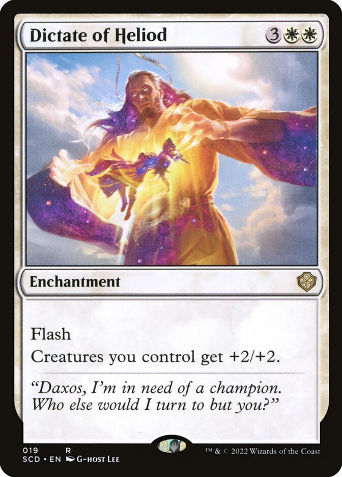 Dictate of Heliod (19) - Starter Commander Decks (SCD)