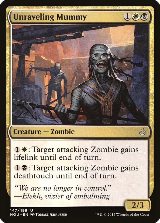 Unraveling Mummy (147) - Hour of Devastation (HOU)