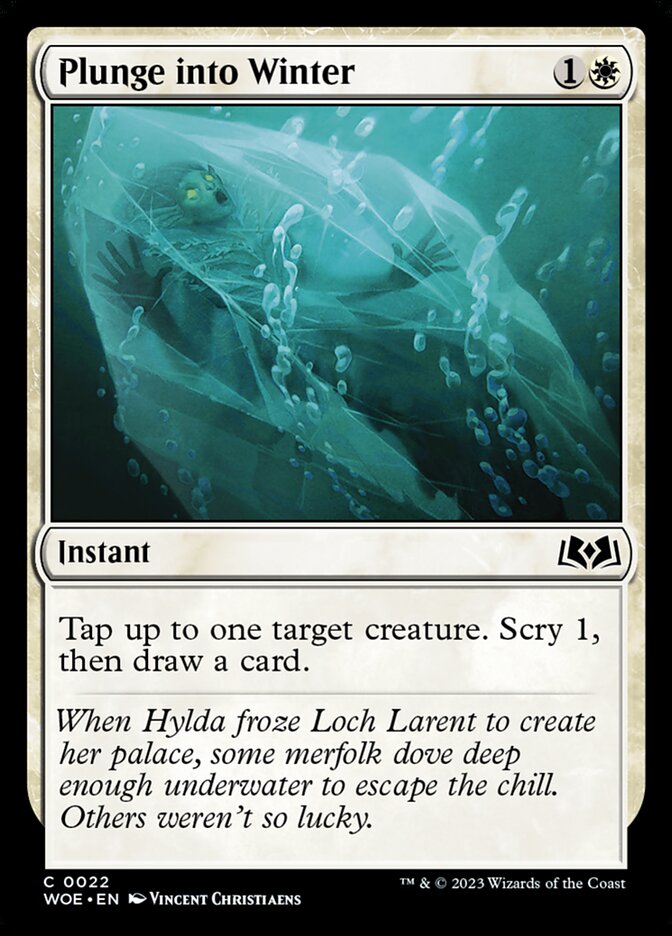 Plunge into Winter (22) - Wilds of Eldraine (WOE)
