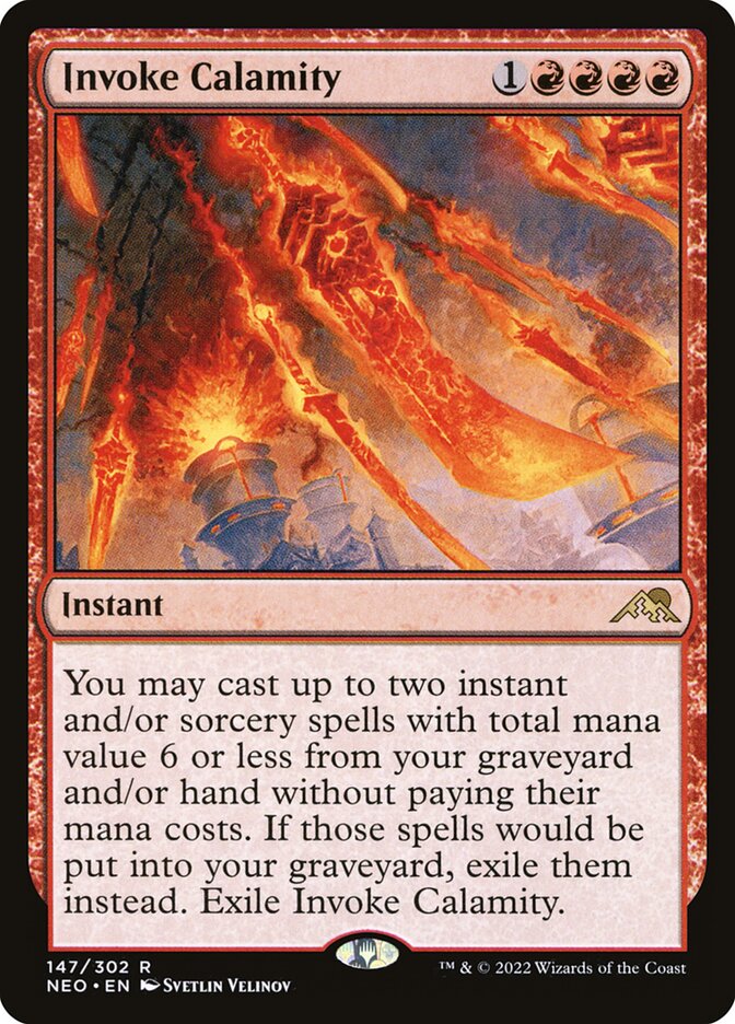 Invoke Calamity (147) - Kamigawa: Neon Dynasty (NEO)