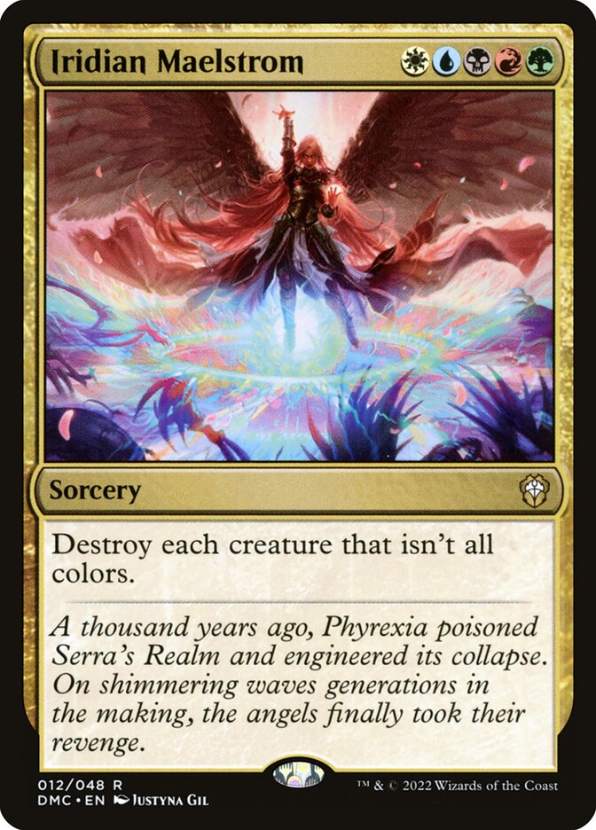 Iridian Maelstrom (12) - Dominaria United Commander (DMC)