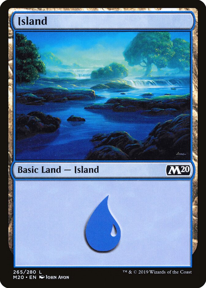 Island (265) - Core Set 2020 (M20)