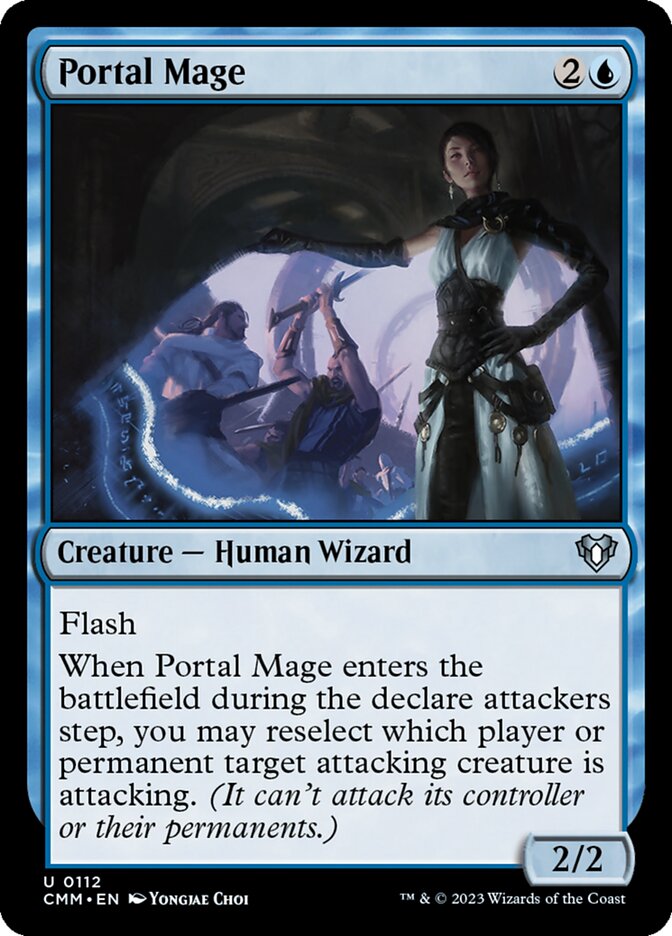 Portal Mage (112) - Commander Masters (CMM)