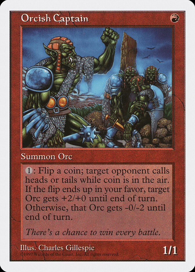 Orcish Captain (254) - Fifth Edition (5ED)