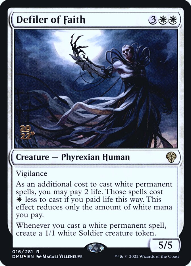 Defiler of Faith (16s) - Dominaria United Promos (PDMU)