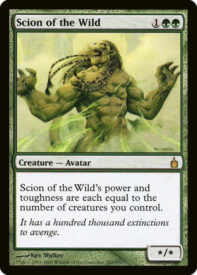 Scion of the Wild (182) - Ravnica: City of Guilds (RAV)