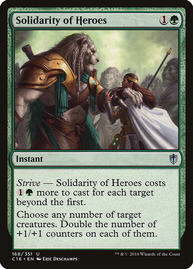 Solidarity of Heroes (168) - Commander 2016 (C16)