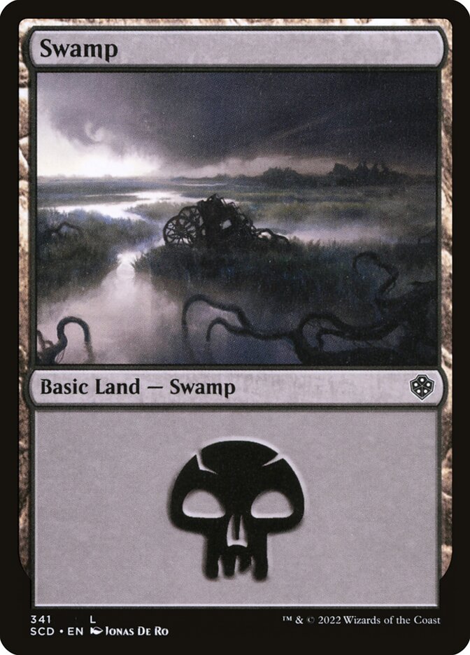 Swamp (341) - Starter Commander Decks (SCD)