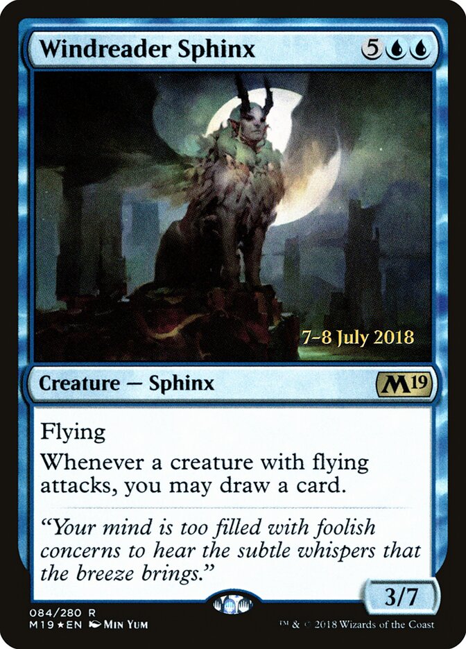 Windreader Sphinx (84s) - Core Set 2019 Promos (PM19)