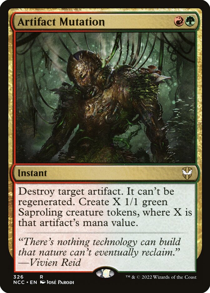 Artifact Mutation (326) - New Capenna Commander (NCC)