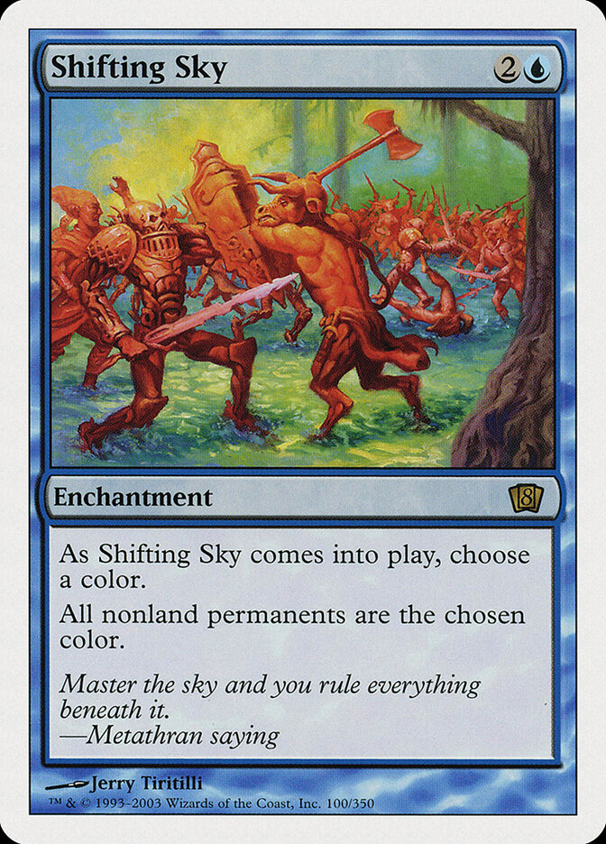 Shifting Sky (100) - Eighth Edition (8ED)