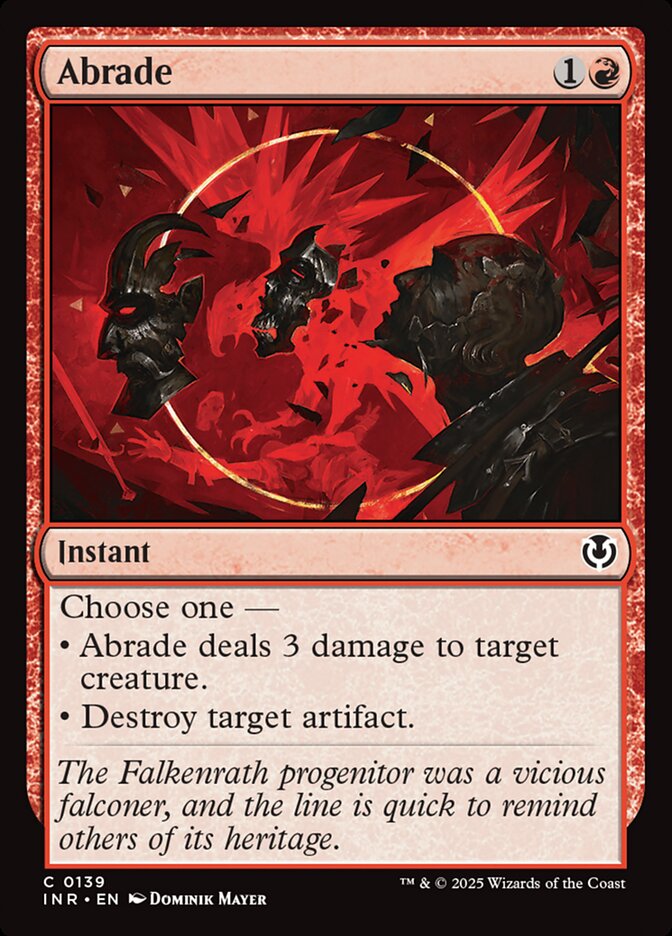 Abrade (139) - Innistrad Remastered (INR)