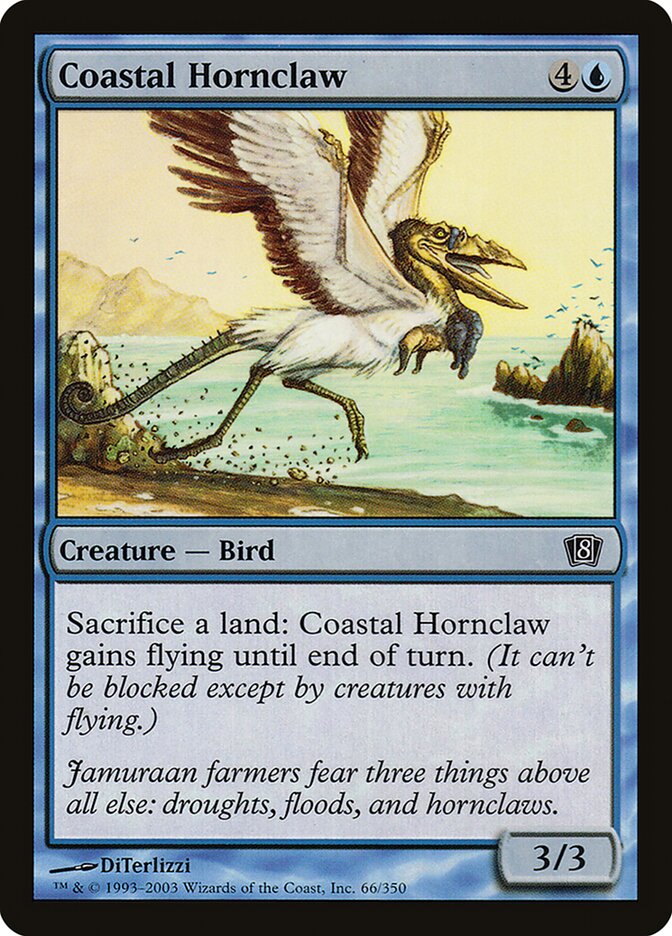 Coastal Hornclaw (66) - Eighth Edition (8ED)
