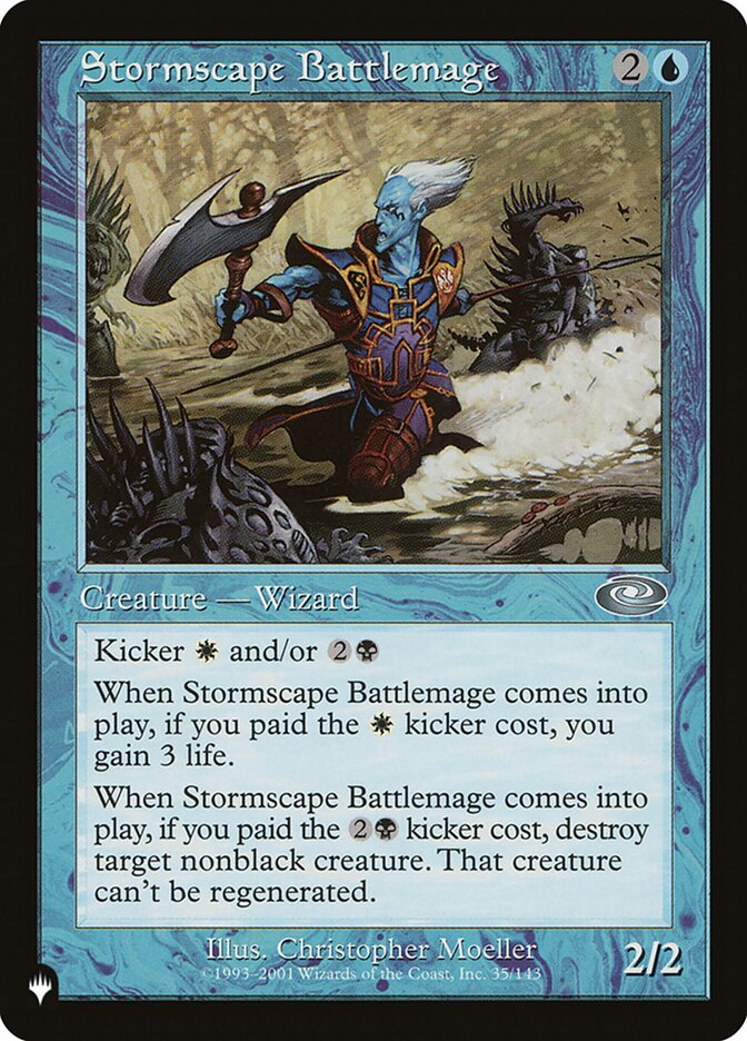 Stormscape Battlemage (PLS-35) - The List (PLST)