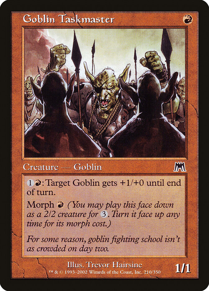 Goblin Taskmaster (210) - Onslaught (ONS)