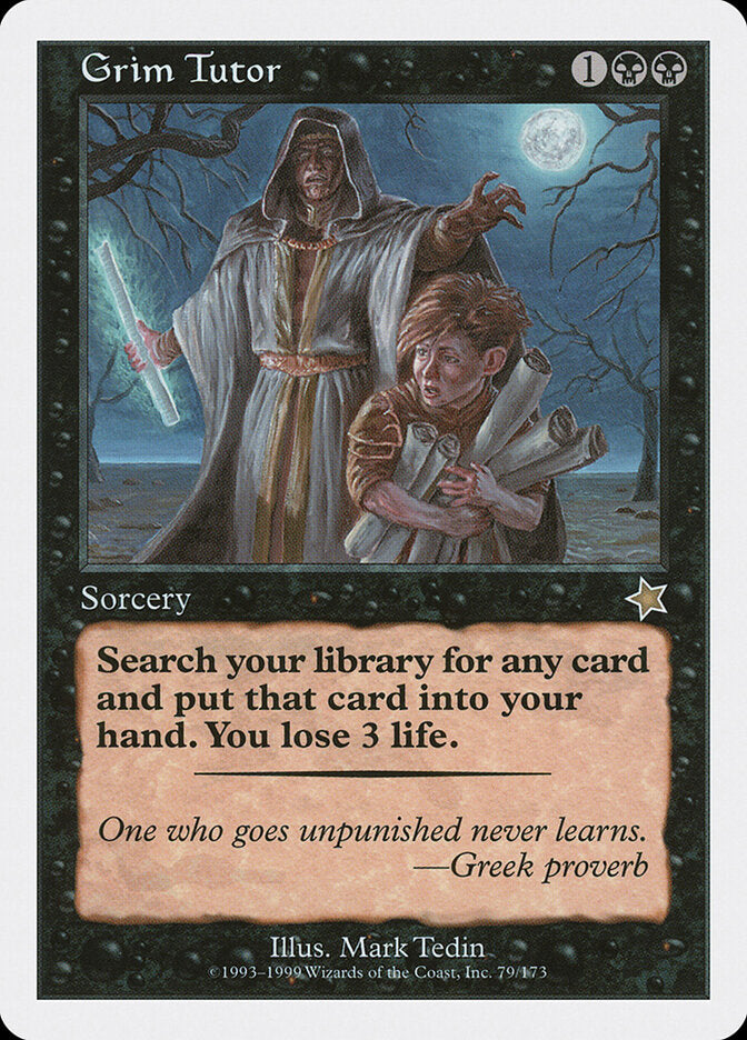 Grim Tutor (79) - Starter 1999 (S99)