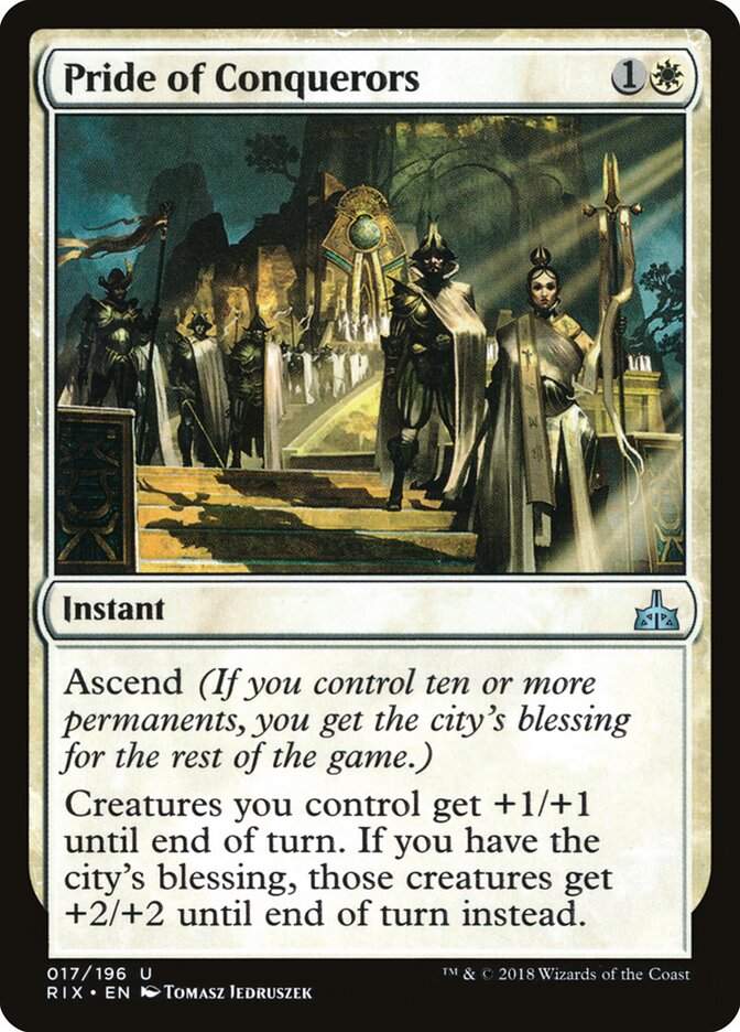 Pride of Conquerors (17) - Rivals of Ixalan (RIX)