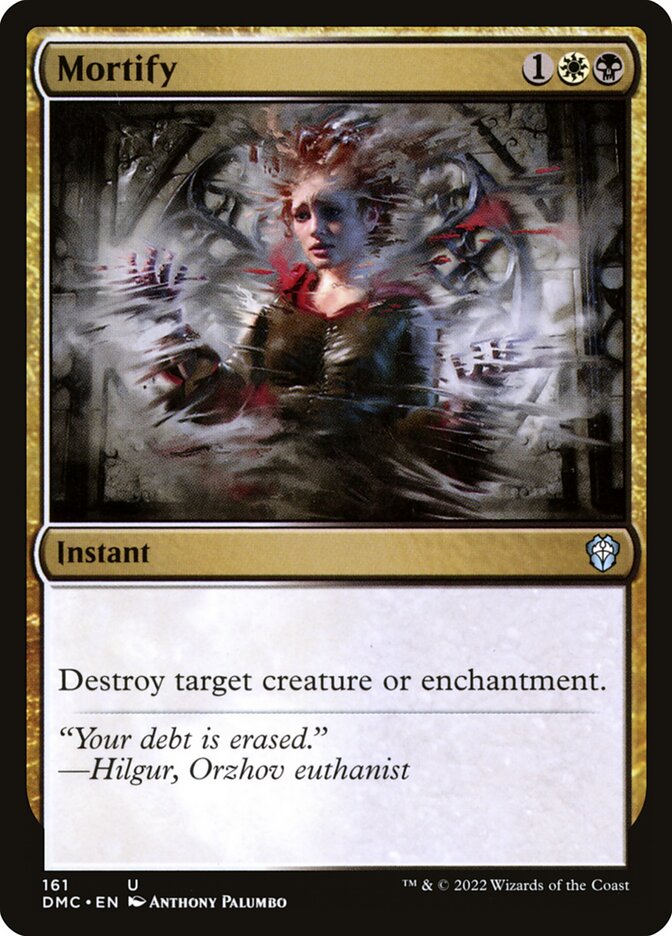 Mortify (161) - Dominaria United Commander (DMC)