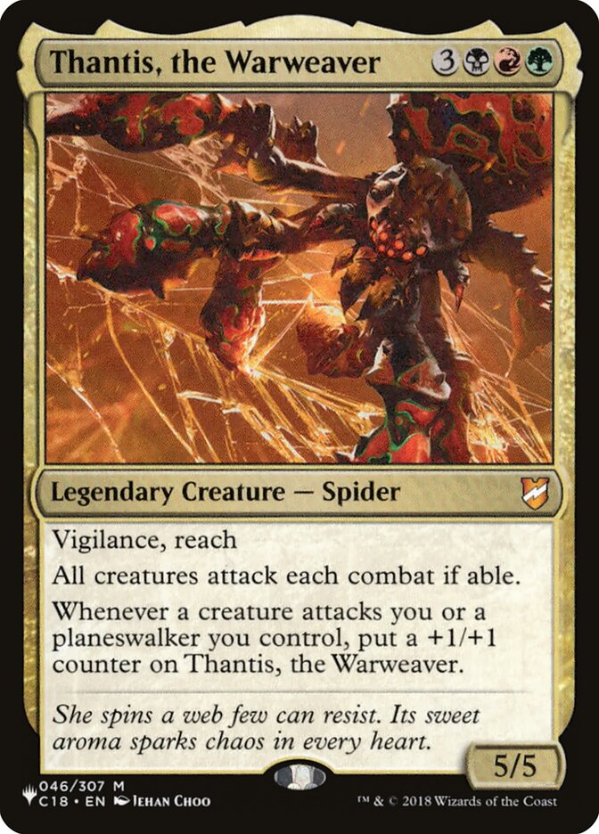 Thantis, the Warweaver (C18-46) - The List (PLST)