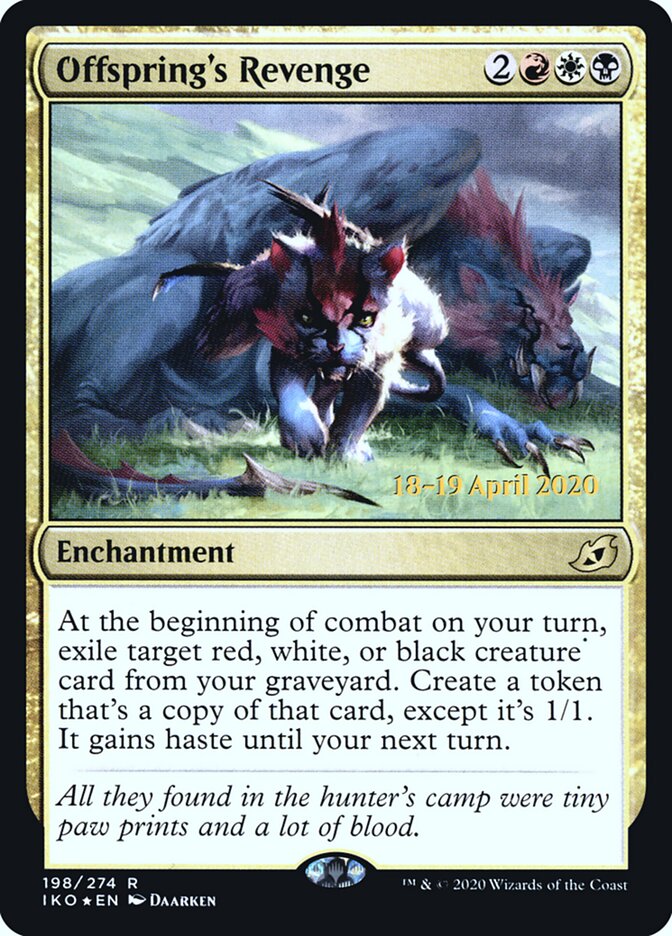 Offspring's Revenge (198s) - Ikoria: Lair of Behemoths Promos (PIKO)