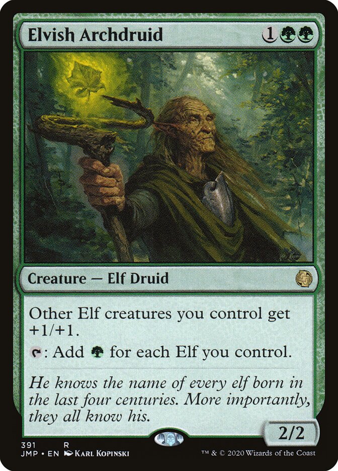 Elvish Archdruid (391) - Jumpstart (JMP)