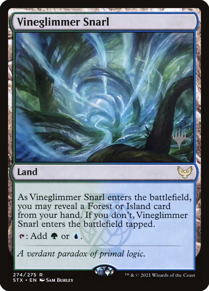 Vineglimmer Snarl (274p) - Strixhaven: School of Mages Promos (PSTX)