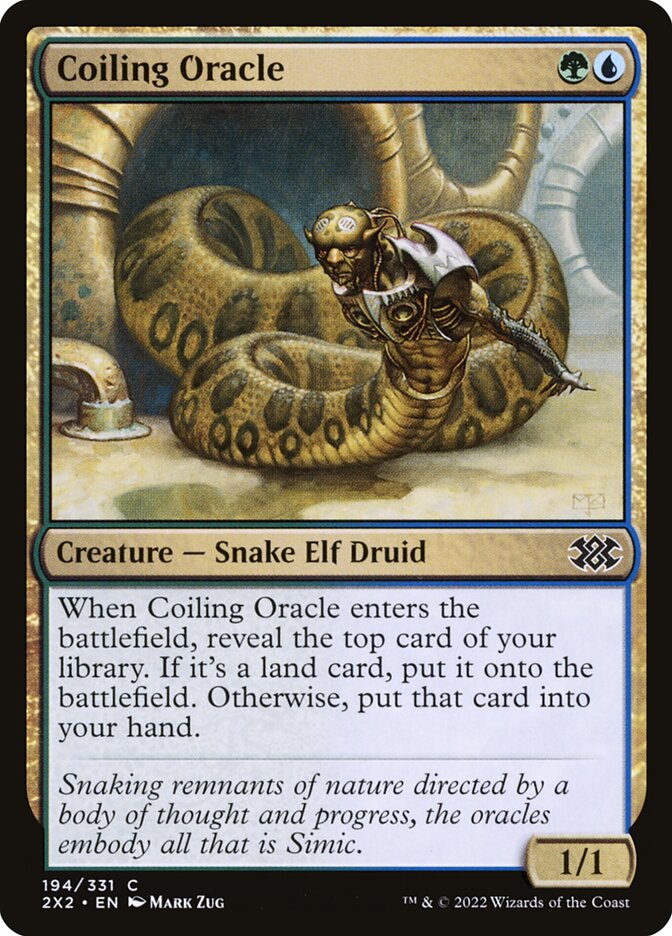 Coiling Oracle (194) - Double Masters 2022 (2X2)
