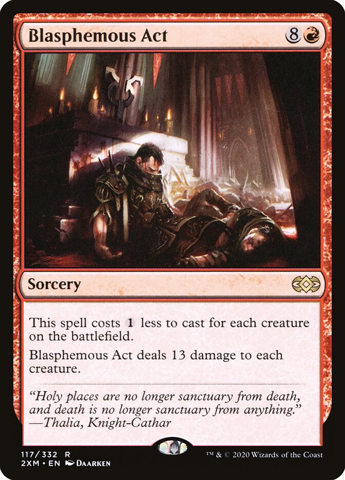 Blasphemous Act (117) - Double Masters (2XM)
