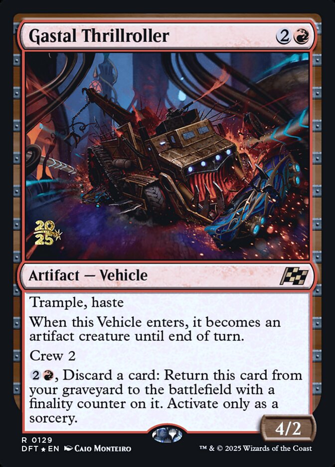 Gastal Thrillroller (129s) - Aetherdrift Promos (PDFT)