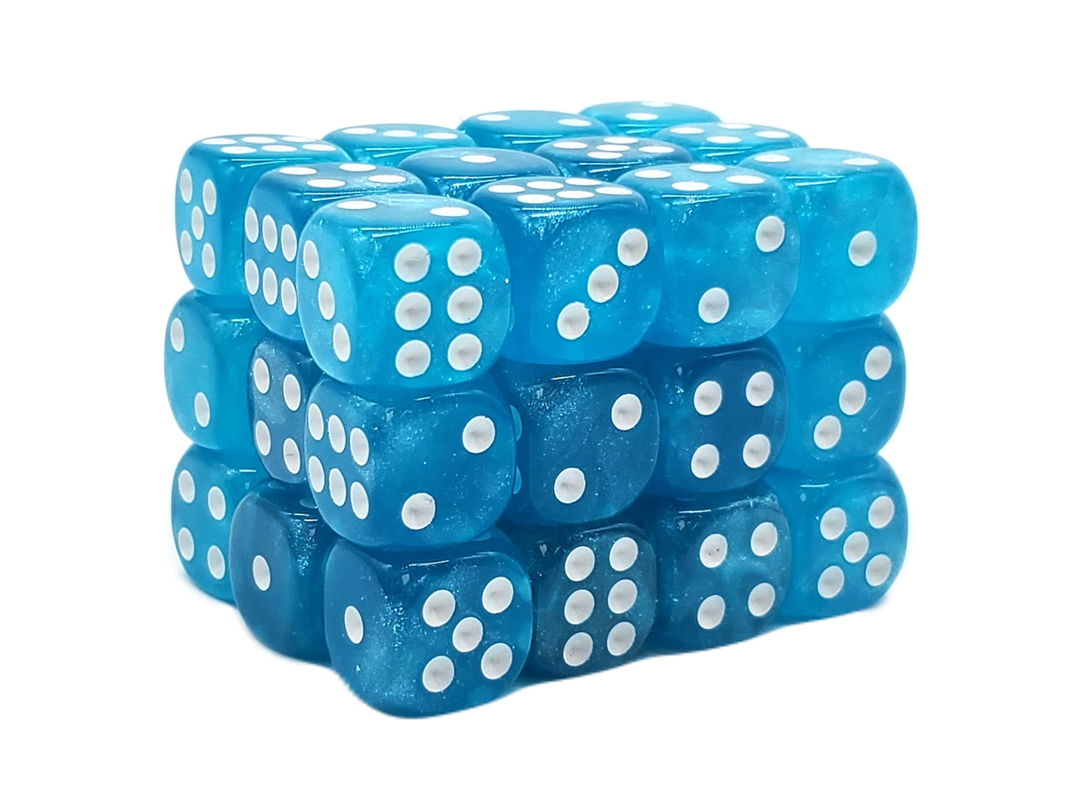 Old School 36ct 12mm D6 Dice Set: Galaxy - Arctic Shimmer