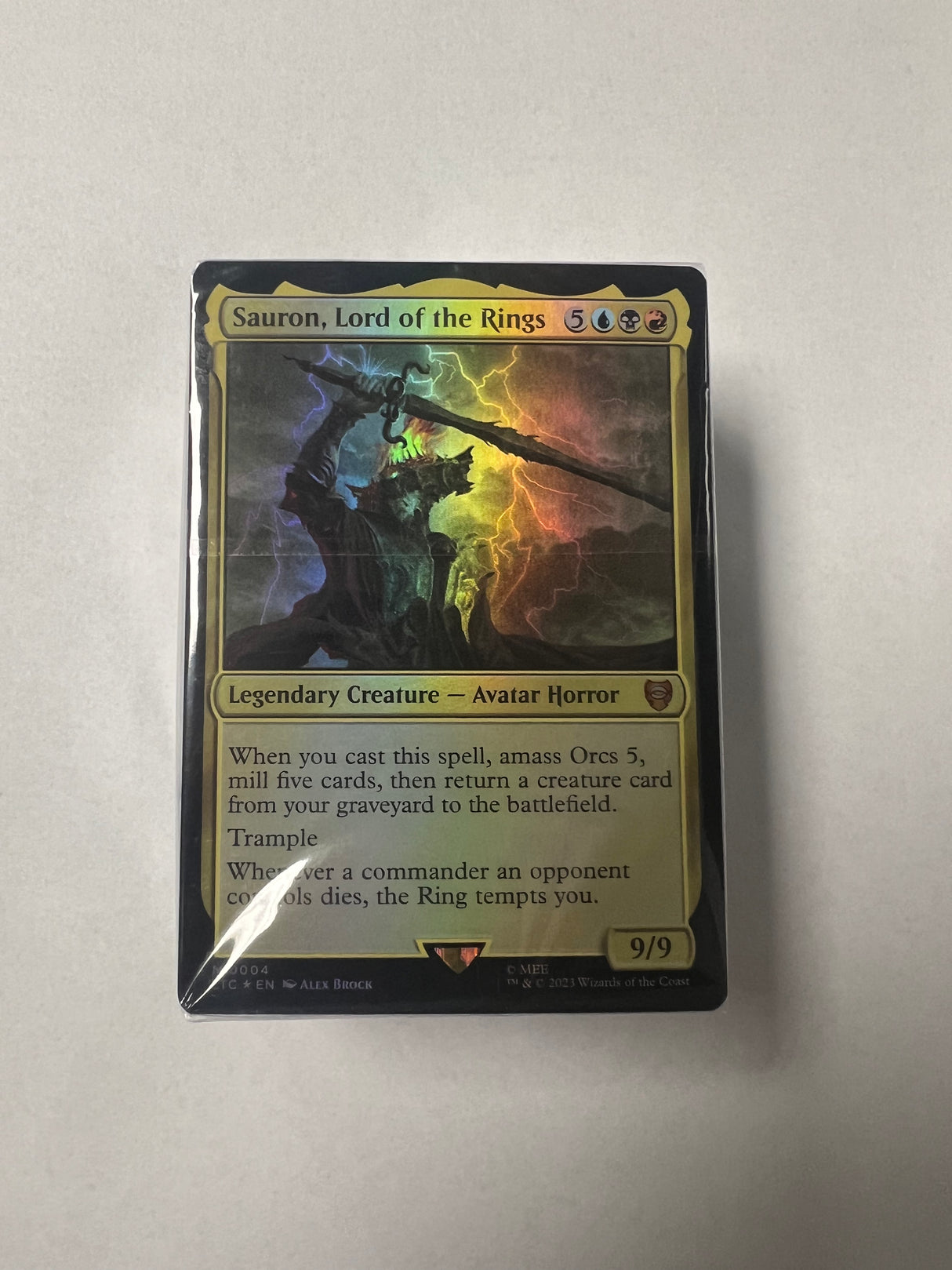 The Hosts of Mordor Commander Deck - The Lord of the Rings: Tales of Middle-Earth (LTR)