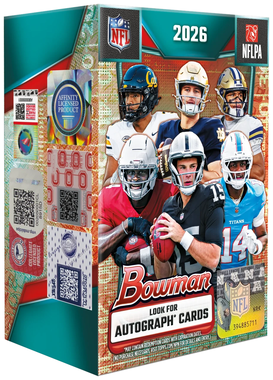 2026 Bowman Football Blaster Box