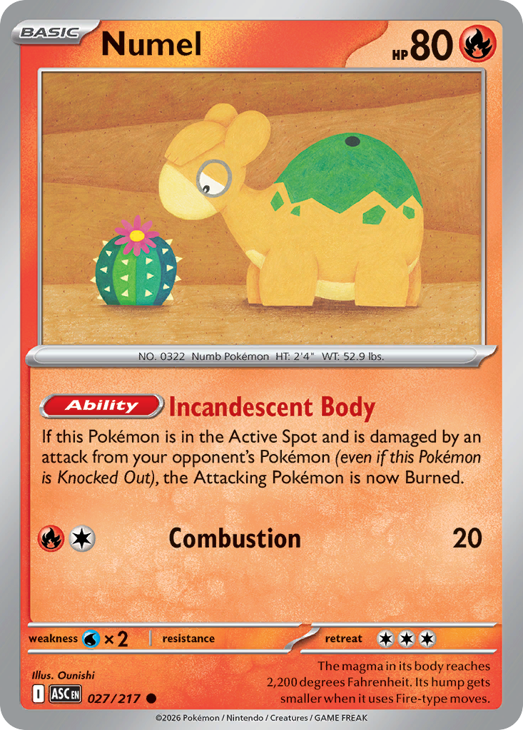 Numel (27/217) - Ascended Heroes (ASC)